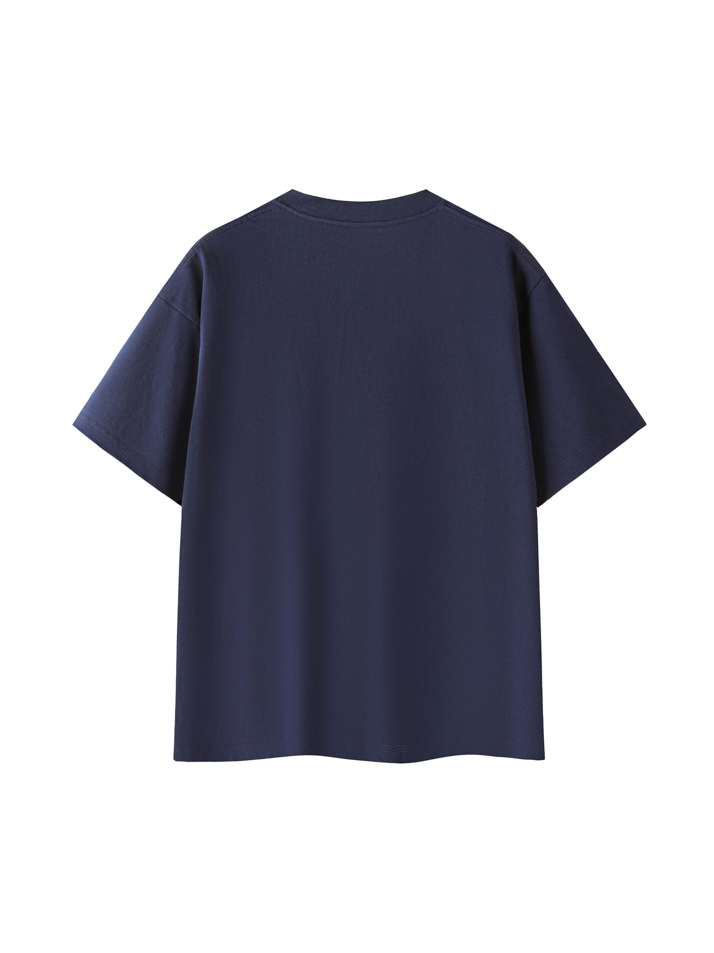 lúpína Light in the Dark T-Shirt - Back (Navy blue with graphics)