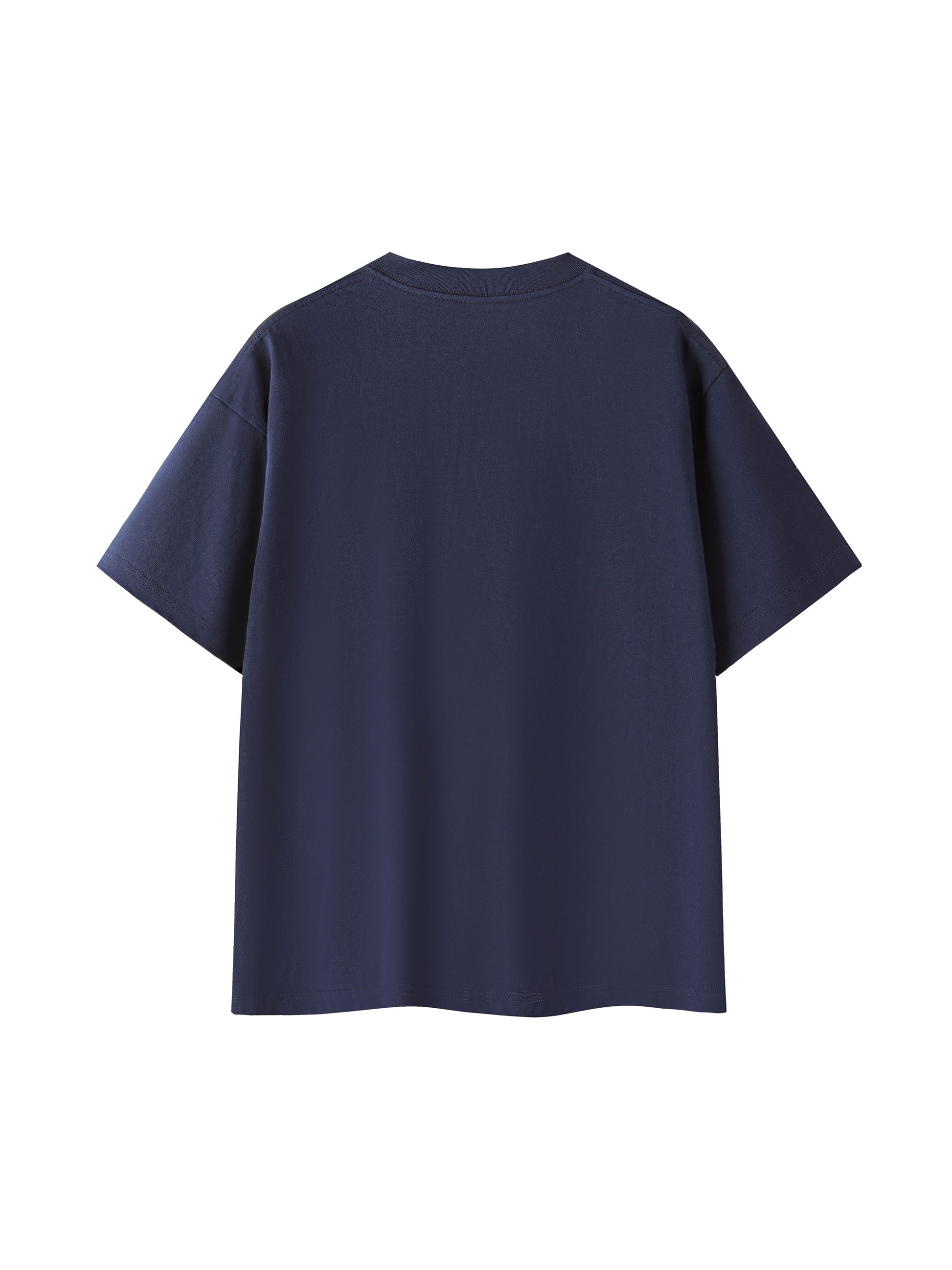 lúpína Light in the Dark T-Shirt - Back (Navy blue with graphics)